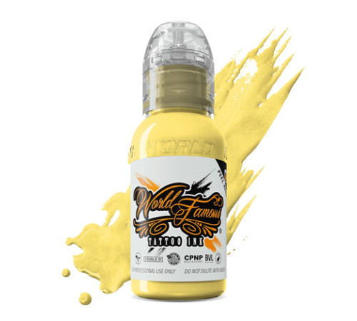 Краска World Famous Tattoo Ink Oleg Shepelenko - Soft Yellow
