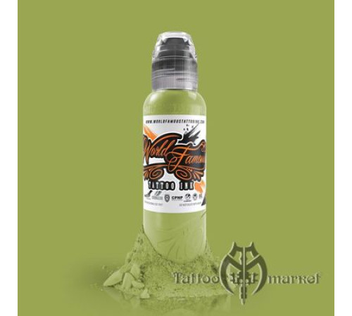 Краска World Famous Tattoo Ink Rotten Greens Vincent Zattera Set (6 пигментов)