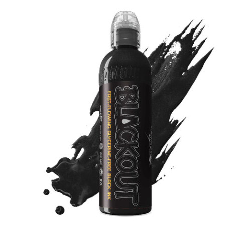 Краска World Famous Tattoo Ink Blackout