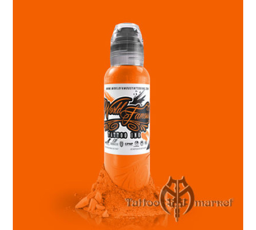 Краска World Famous Tattoo Ink Everest Orange
