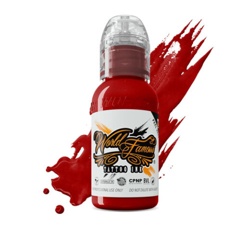 Краска World Famous Tattoo Ink Big Apple Red