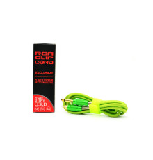 Клип-корд RCA CLC042-3 (3A - 1,8м) Green