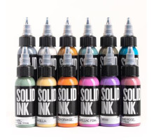 Тату краска Solid Ink Art Deco Set (12 colors)