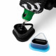 Колпачки силиконовые AVA SKULLDNA Triangle Silicone Ink Cup 2in1 Black