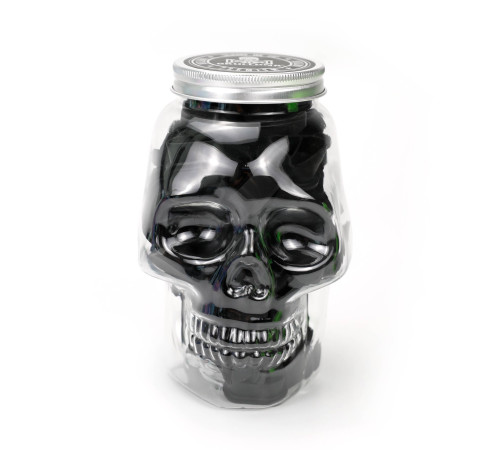 Колпачки силиконовые AVA SKULLDNA Triangle Silicone Ink Cup 2in1 Black
