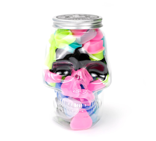 Колпачки силиконовые AVA SKULLDNA Triangle Silicone Ink Cup 2in1 Mix