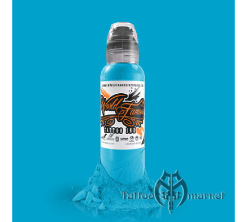 Краска World Famous Tattoo Ink Greenland Ice Blue