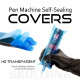 Барьерная защита на тату машинки AVA Pen Self-Sealing Grey 65x180 мм (100 шт.)