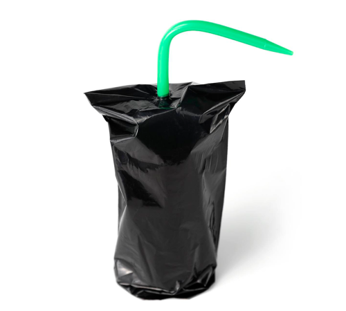 Барьерная защита на бутылку омыватель AVA SkullDna Wash Bottle Bags 120x200 мм (100 шт.)