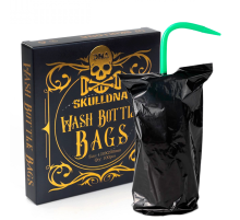 Барьерная защита на бутылку омыватель AVA SkullDna Wash Bottle Bags 120x200 мм  (100 шт.)