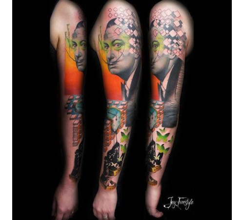 Краска World Famous Tattoo Ink Jay Freestyle Watercolor Ink Set (12 пигментов)