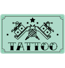 Подарочный сертификат на 2000 руб. от тату-магазина Tattoo-Store
