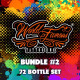 Краска World Famous Tattoo Ink 72 Bottle Color Set