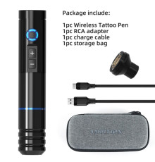 Беспроводная тату машинка AMBITION NINJA RS Blue