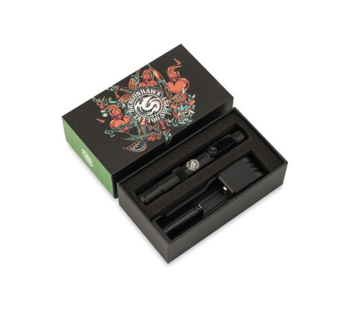 Беспроводная тату машинка DragonHawk X4 Wireless Black