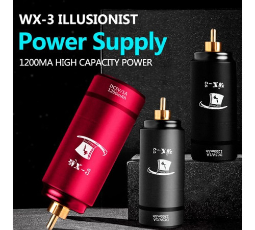 Беспроводной блок питания Dragon WX-3 Red RCA