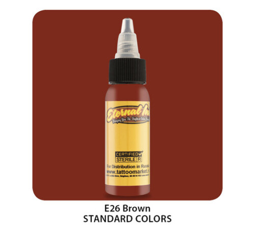 Тату краска Eternal Brown