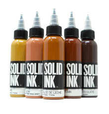 Тату краска Solid Ink Brown Set 5