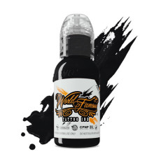 Краска World Famous Tattoo Ink Pitch Black