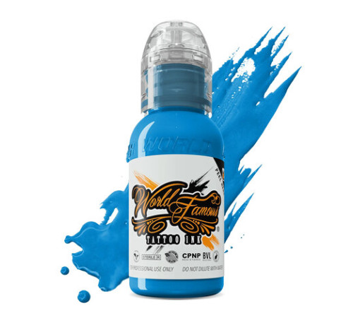 Краска World Famous Tattoo Ink Donatello Blue