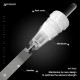 Тату картридж WJX Ultra Round Liner 1 - 0,18 мм Long Taper