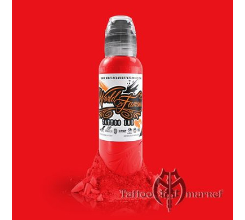 Краска World Famous Tattoo Ink Ilya Fom - Poison Dart Red