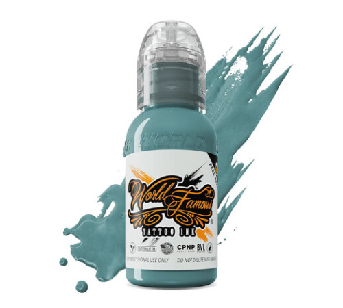 Краска World Famous Tattoo Ink Oleg Shepelenko - Sea Blue