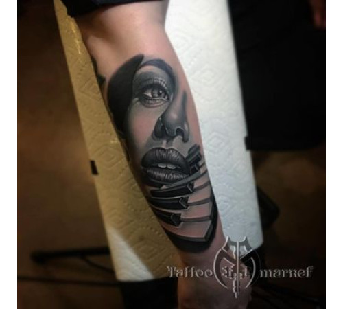 Краска World Famous Tattoo Ink Poch's Monochromatic Set (6 пигментов)