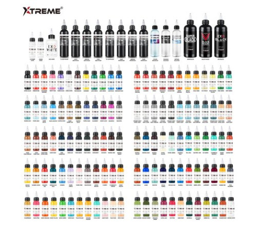 Тату краска Xtreme Ink Complete Set