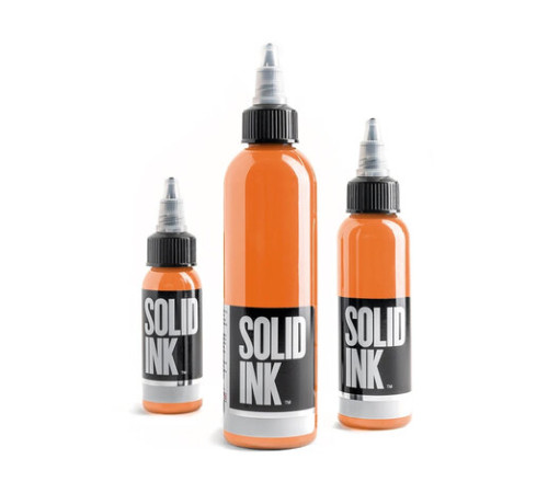 Тату краска Solid Ink Cream Orange
