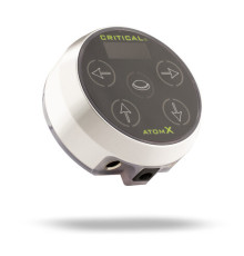 Блок питания для тату машинки ATOMX - Critical Power Supply Silver