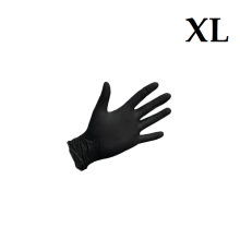 Перчатки нитриловые Benovy XL (100 шт.) Черный