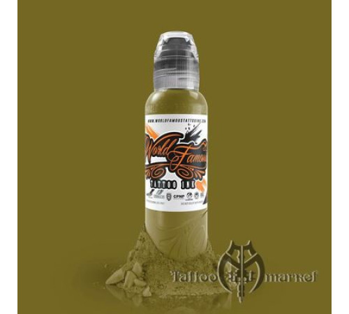 Краска World Famous Tattoo Ink Sicilian Olive