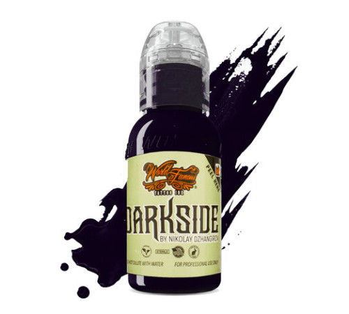 Краска World Famous Tattoo Ink Nikolay Dzhangirov Darkside Set - Deepest Purple