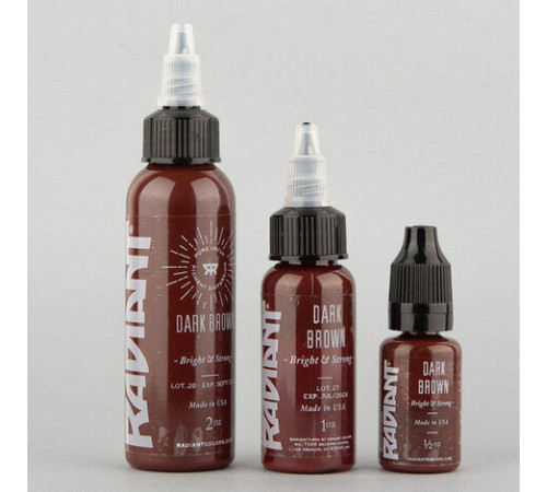Тату краска Eternal Dark Brown
