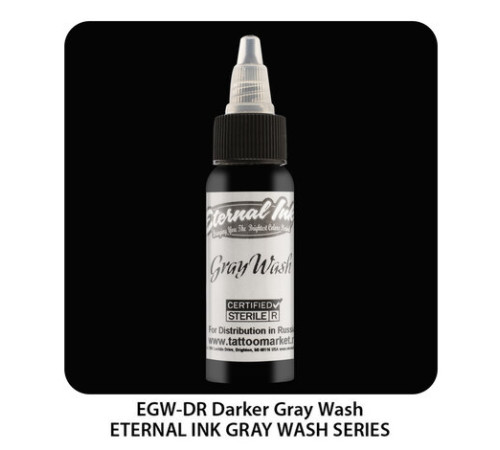 Тату краска Eternal Darker Gray Wash