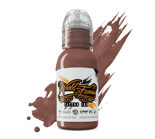 Краска World Famous Tattoo Ink Alex Santucci Cover-Up Set - Hot Chocolate Skin Tone - 30 мл