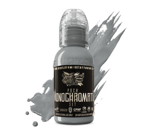 Краска World Famous Tattoo Ink Poch's Monochromatic - H