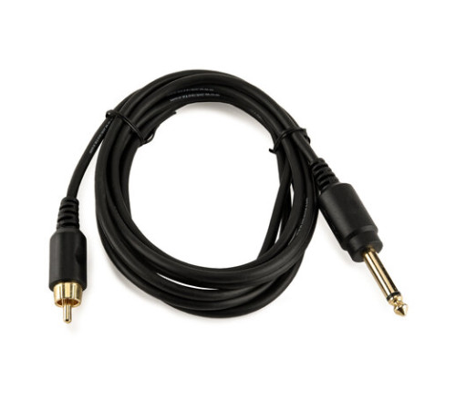 Клип-корд для тату машинки InkJecta RCA Cable in Black 2.5м