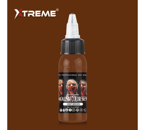 Тату краска Xtreme Ink Deep Brown - Ato Legaspi