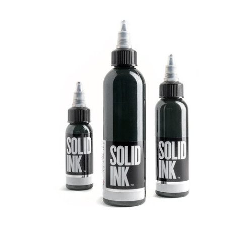 Тату краска Solid Ink Deep Green - Solid