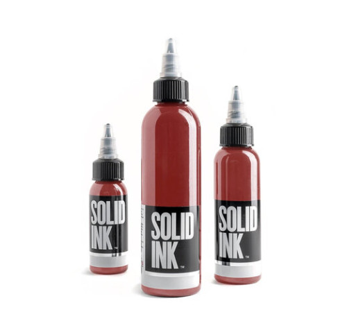 Тату краска Solid Ink Deep Red