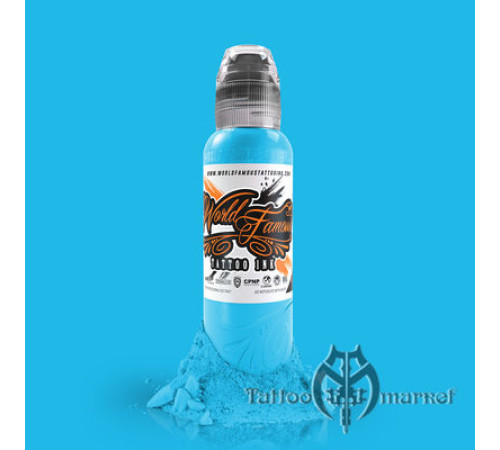 Краска World Famous Tattoo Ink Rainbow Blue