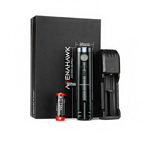 Тату машинка Arenahawk A-Power 4.0 (black) WQP-023