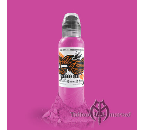 Краска World Famous Tattoo Ink Paris Pink