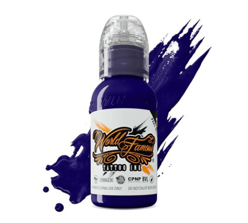 Краска World Famous Tattoo Ink Abyss Blue