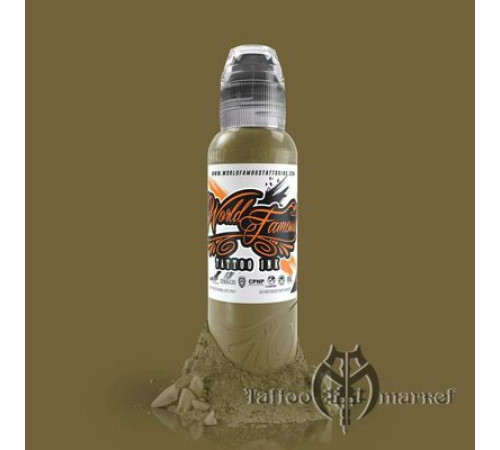 Краска World Famous Tattoo Ink GTMO Green