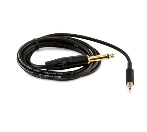 Клип-корд для машинки Клип-корд классик Goochie AUX 2.5 (black)