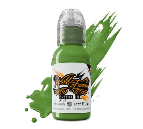 Краска World Famous Tattoo Ink Iceland Green