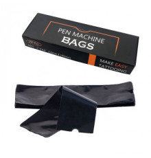 Барьерная защита на тату машинки EZ-PTMC-Black 52x165 мм (200 шт.)